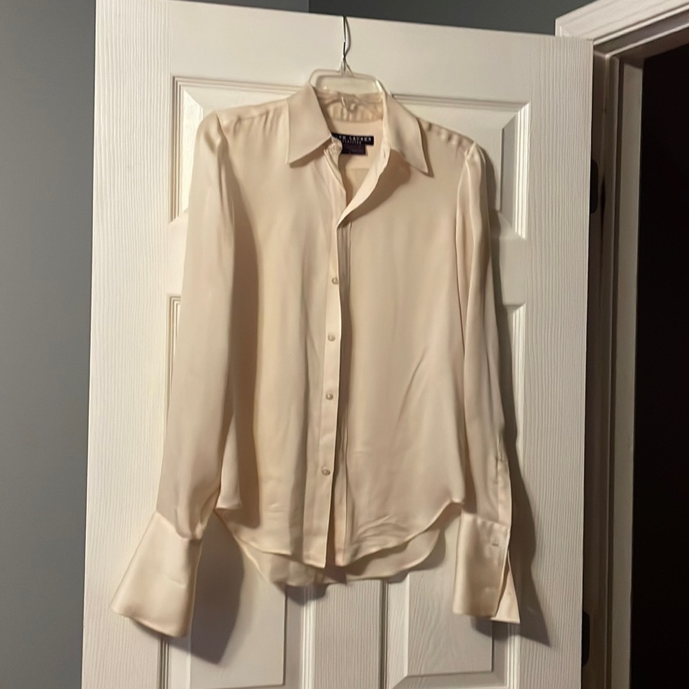 Ralph Lauren Purple Label silk blouse